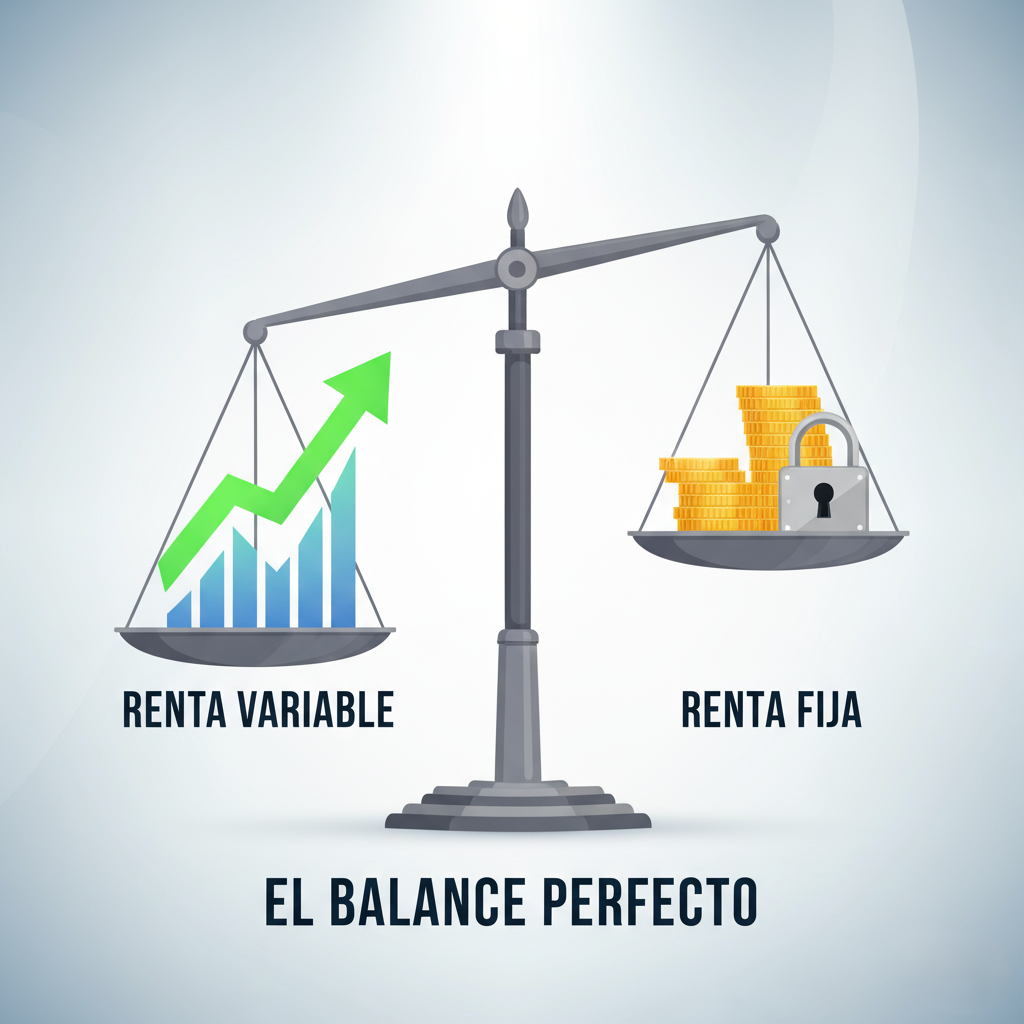 Renta Fija vs. Renta Variable: Entendiendo el Balance de Riesgo para Inversores en Retiro