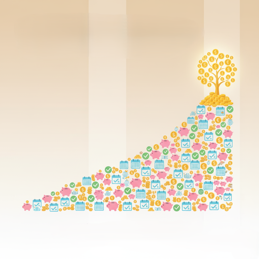 El Poder del Hábito: Cómo las Pequeñas Decisiones Financieras de Hoy Crean la Riqueza de Mañana