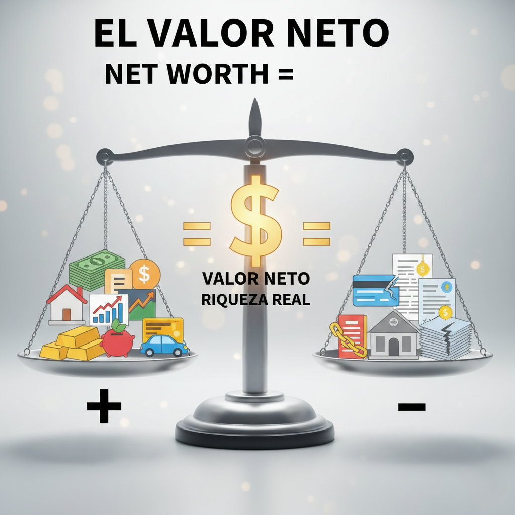 El Valor Neto (Net Worth): Cómo Calcular tu Riqueza Real y Usarlo como Métrica de Progreso