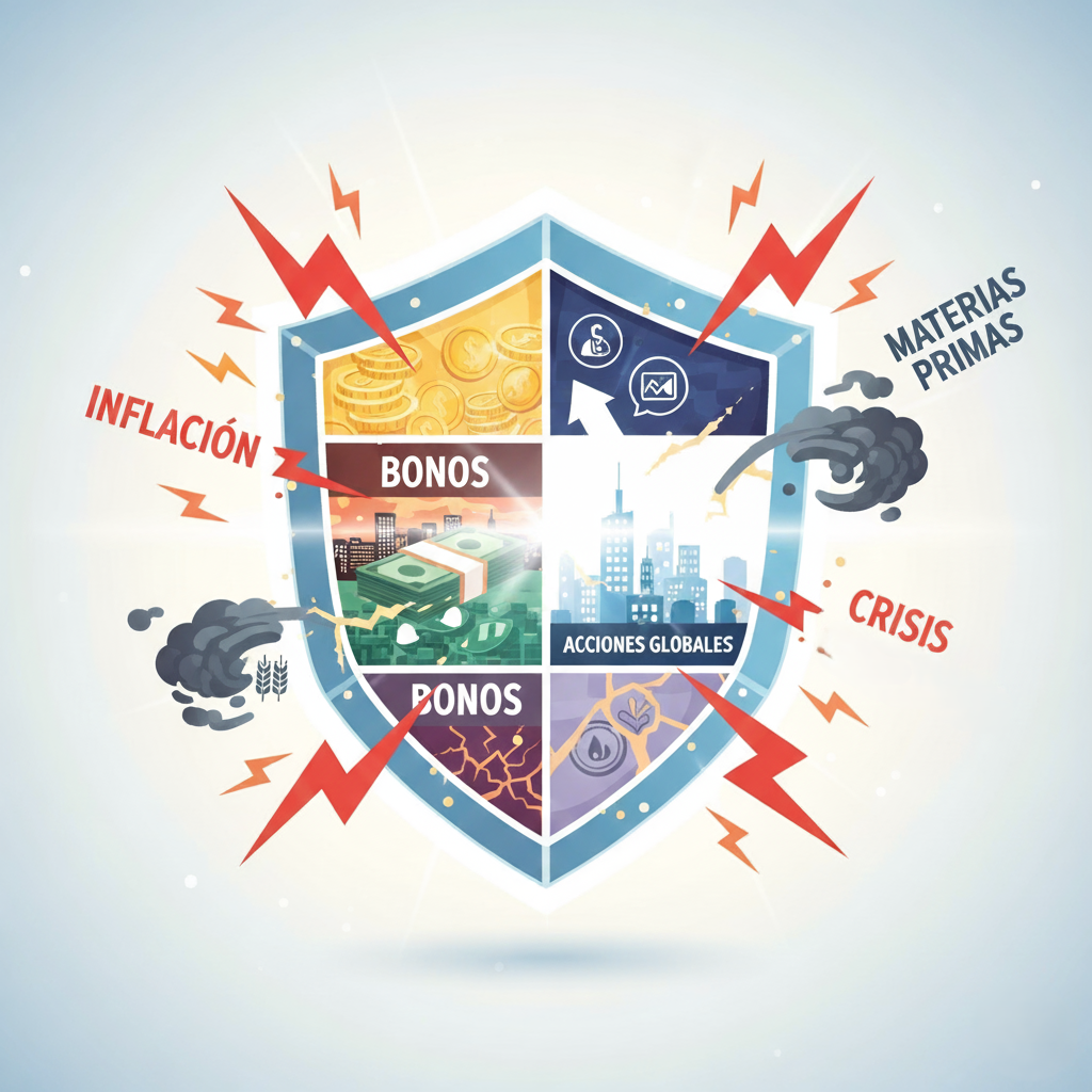 Diversificación Extrema: Cómo Construir una Cartera de Inversión Global y Resistente a la Crisis