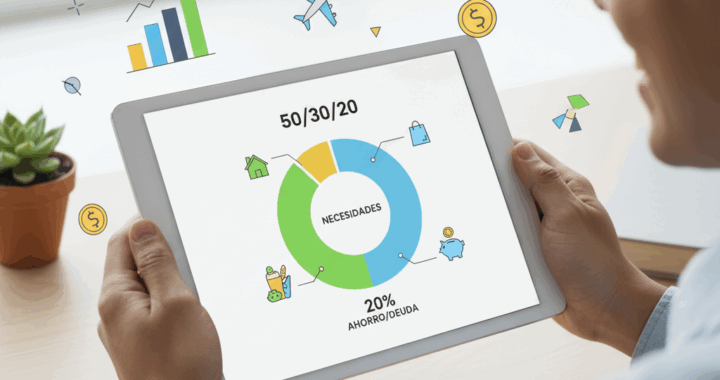 El Método 50/30/20: La Guía Definitiva para Crear tu Primer Presupuesto y Dejar de Vivir al Día