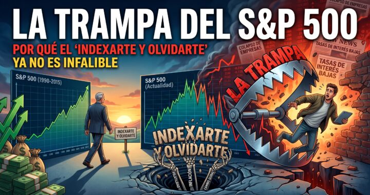 La trampa del S&P 500: Por qué el ‘indexarte y olvidarte’ ya no es infalible